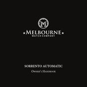 Melbourne SORRENTO AUTOMATIC Owner's Handbook Manual