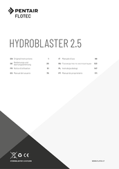 Pentair Flotec HYDROBLASTER 2.5 Original Instructions Manual