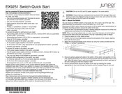 Juniper EX9251 Quick Start