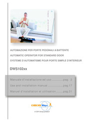 CDV Group DIGIWay DWS102AX Use And Installation  Manual