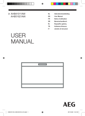 AEG AHB51021AW User Manual
