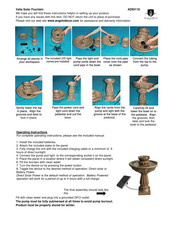 Angelo Decor AD93116 Operating Instructions