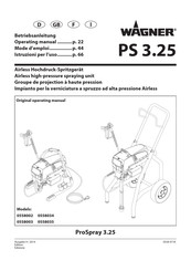 WAGNER ProSpray 3.25 Operating Manual