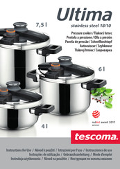Tescoma Ultima 4 I Instructions For Use Manual