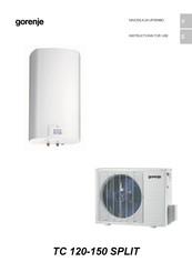 Gorenje TC120SNE Instructions For Use Manual