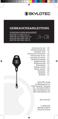 SKYLOTEC RAPTOR C10 Instructions For Use Manual