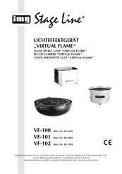 IMG STAGELINE VF-100 Instruction Manual
