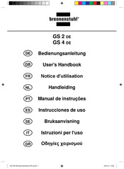 brennenstuhl GS 4 DE User Handbook Manual