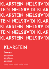 Klarstein 10034549 Manual