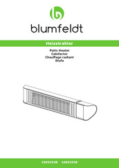 Blumfeldt 10032338 Manual