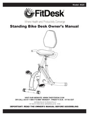 FitDesk 4020 Owner's Manual