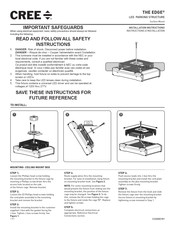 Cree THE EDGE Series Installation Instructions