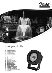 Oase LunAqua 10 LED Operating Instructions Manual