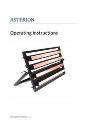 Art Lighting Production ASTERION Operating Instructions Manual