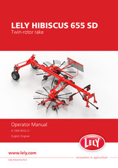 LELY HIBISCUS 655 SD Operator's Manual