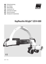 KaWe HiLight LED H-800 User Manual