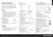 Clas Ohlson SXY81040CP-WW-P060 Instruction Manual
