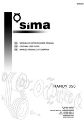 Sima HANDY 350 User Manual