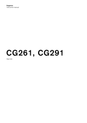 Gaggenau CG261 Instruction Manual