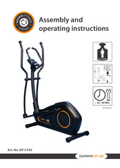 Darwin Fitness DF-CT40 Assembly And Operating Instructions Manual
