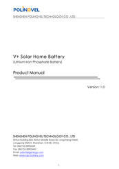 Polinovel V+5000 Product Manual