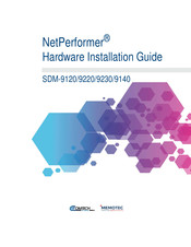 Memotec NetPerformer SDM-9120 Series Hardware Installation Manual