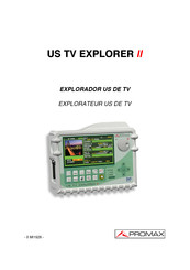 Promax US TV EXPLORER II User Manual