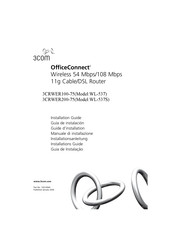3Com OfficeConnect WL-537S Installation Manual