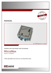 IBC control MicroMax Manual