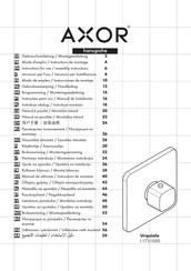 Hans Grohe Axor Urquiola Instructions For Use/Assembly Instructions