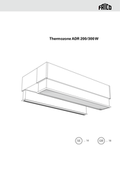 Frico Thermozone ADR200W Series Instructions Manual