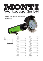 Monti MBX Die Blaster Operating Instructions Manual