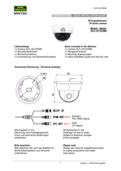 Santec SCC-221KDNM Quick Installation Manual