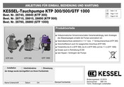 Kessel KTP 500 Installation, Operation And Maintenance Manual