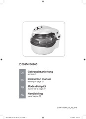 Eurotops Z 00965 Instruction Manual