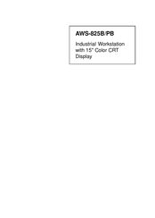 Advantech AWS-825PB Manual