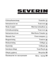 SEVERIN 6112.0000 Instructions For Use Manual