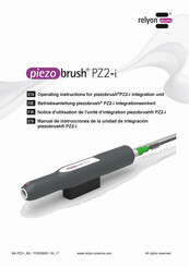 Relyon plasma piezobrush PZ2-i Operating Instructions Manual