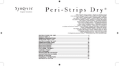 Synovis Peri-Strips Dry Series Instructions For Use Manual