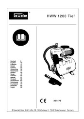 Gude HWW 1200 Tief Manual