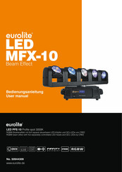 EuroLite LED MFX-10 Beam Effect User Manual