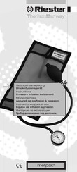 Riester metpak 5275 Instructions Manual
