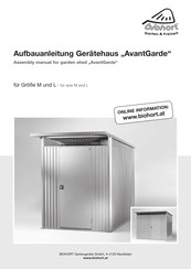 biohort AvantGarde Assembly Manual