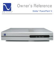 PS Audio Stellar PowerPlant 3 Owner's Reference Manual