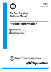 Ingersoll-Rand CA200RS418 Product Information