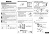 Panasonic ACXF60-03410 Installation Manual