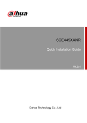 Dahua 6CE445XANR Quick Installation Manual