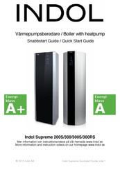 Indol Supreme 300S Quick Start Manual