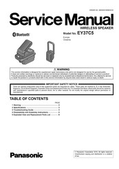 Panasonic EY37C5 Service Manual