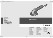 Bosch GWS 7-115 Original Instructions Manual